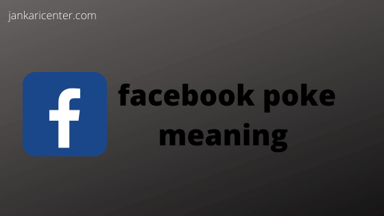 facebook poke meaning in hind