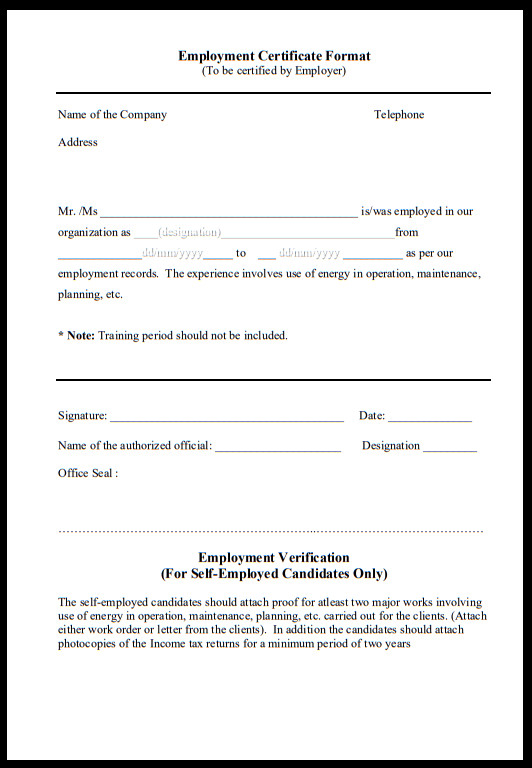 Niyojan praman patra form pdf download
