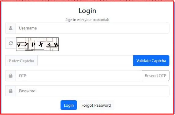 how to login on tafcop